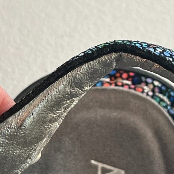 ALEGRIA Sandals Womens Size 11.5-12 42 Viki Rainbow Cyclone Sparkle Comfort - Picture 10 of 12